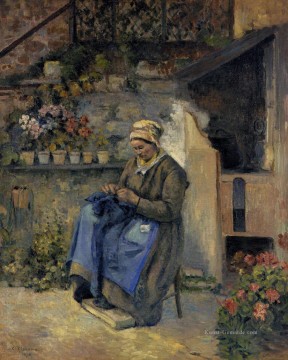  Mutter Kunst - Mutter jolly 1874 Camille Pissarro